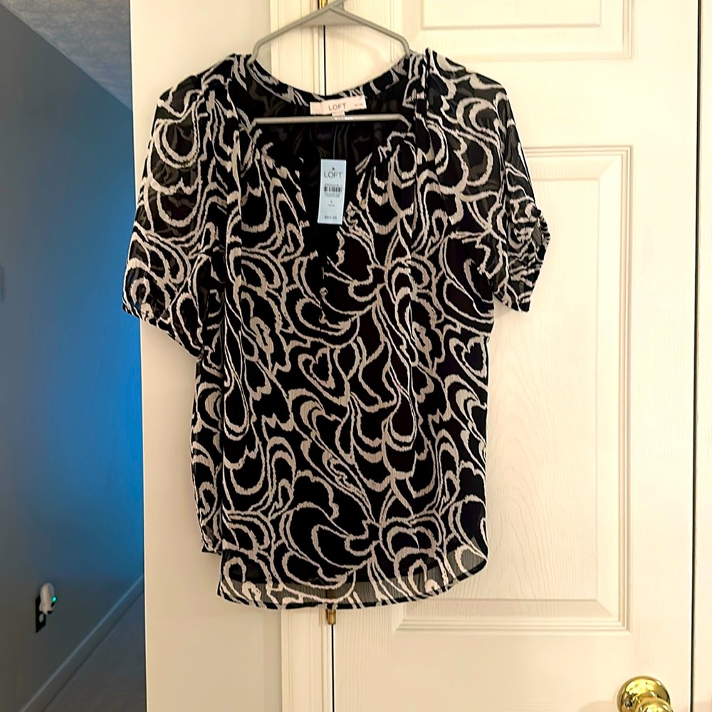LOFT Large Petite Blouse